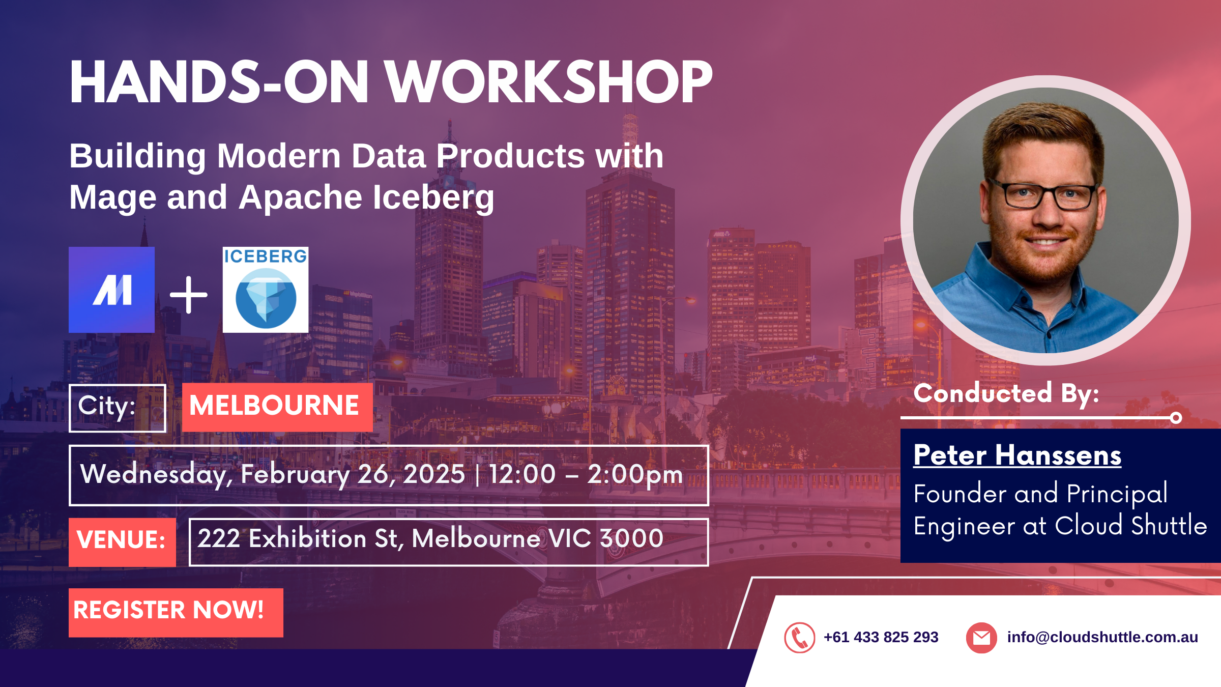 Hands-On Workshop : Building Modern Data Products with Mage and Apache Iceberg